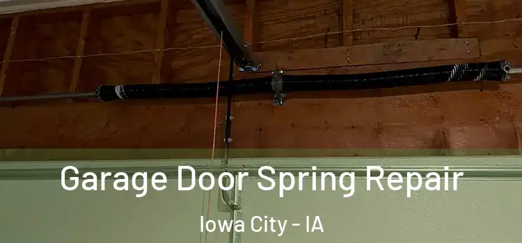  Garage Door Spring Repair Iowa City - IA