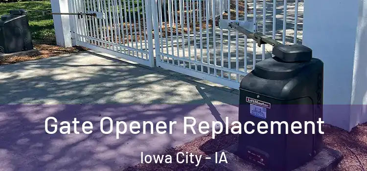 Gate Opener Replacement Iowa City - IA